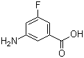 structure of CAS# 786616-54-4, 3-Amino-5-fluorobenzoic acid