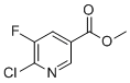 structure of CAS# 78686-78-9, Methyl 6-chloro-5-fluoronicotinate