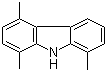structure of CAS# 78787-83-4, 1,4,8-Trimethylcarbazole