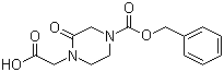 CAS 登录号：78818-17-4, 2-氧代-4-[(苯甲氧基)羰基]-1-哌嗪乙酸