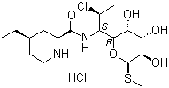 structure of CAS# 78822-40-9, Pirlimycin hydrochloride