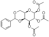 CAS 登录号：78962-43-3, 4,6-O-(苯基亚甲基)-beta-D-吡喃半乳糖三乙酸酯