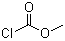 structure of CAS# 79-22-1, Methyl chloroformate