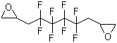 1,4-二(2',3'-环氧丙基)全氟丁烷分子结构 (CAS 791-22-0)