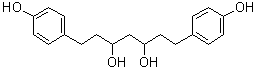 1,7-Bis(4-hydroxyphenyl)-3,5-heptanediol molecular structure (CAS 79120-40-4)