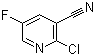 2-Chloro-5-fluoro-3-pyridinecarbonitrile molecular structure (CAS 791644-48-9)