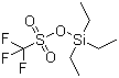 Triethylsilyl trifluoromethanesulfonate molecular structure (CAS 79271-56-0)
