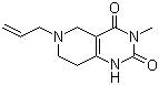 CAS # 792881-35-7, 5,6,7,8-Tetrahydro-3-methyl-6-(2-propen-1-yl)-pyrido[4,3-d]pyrimidine-2,4(1H,3H)-dione