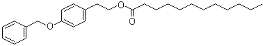 structure of CAS# 794564-07-1, 4-Benzyloxyphenylethyl laurate