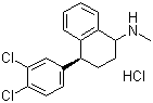 structure of CAS# 79559-97-0, Sertraline hydrochloride