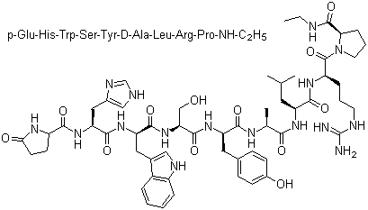 structure of CAS# 79561-22-1, Alarelin