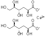 structure of CAS# 79580-64-6, 3-脱氧-D-阿拉伯己糖酸钙盐