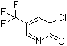 structure of CAS# 79623-37-3, 3-Chloro-5-(trifluoromethyl)-2(3H)-pyridinone