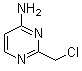 2-(氯甲基)-4-氨基嘧啶分子结构 (CAS 79651-35-7)