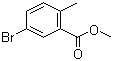Methyl 5-bromo-2-methylbenzoate molecular structure (CAS 79669-50-4)