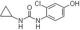 structure of CAS# 796848-79-8, N-(2-Chloro-4-hydroxyphenyl)-N'-cyclopropyl-urea