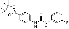 CAS # 796967-57-2, N-(3-Fluorophenyl)-N'-[4-(4,4,5,5-tetramethyl-1,3,2-dioxaborolan-2-yl)phenyl]urea