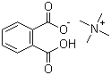 structure of CAS# 79723-02-7, Tetramethylammonium hydrogenphthalate