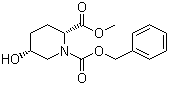 CAS 登录号：797801-68-4, (2R,5R)-5-羟基-1,2-哌啶二甲酸 2-甲酯 1-苄酯