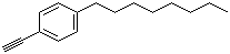 structure of CAS# 79887-13-1, 4-Octylphenylacetylene