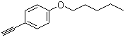 structure of CAS# 79887-16-4, 1-Eth-1-ynyl-4-(pentyloxy)benzene