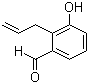2-烯丙基-3-羟基苯甲醛分子结构 (CAS 79950-42-8)