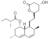 Epilovastatin molecular structure (CAS 79952-44-6)