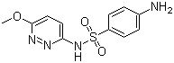 磺胺甲氧哒嗪分子结构 (CAS 80-35-3)