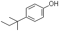 对叔戊基苯酚分子结构 (CAS 80-46-6)