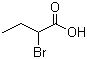 2-溴丁酸分子结构 (CAS 80-58-0)