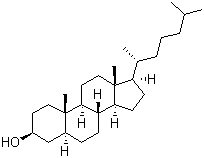 structure of CAS# 80-97-7, Dihydrocholesterol