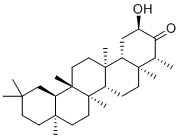 蜡素分子结构 (CAS 8001-75-0)