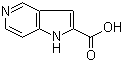 structure of CAS# 800401-65-4, 5-Azaindole-2-carboxylic acid