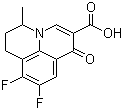 structure of CAS# 80076-47-7, 8,9-二氟-5-甲基-6,7-二氢-1-氧代-1H,5H-苯并[ij]喹嗪-2-羧酸