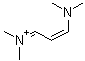 CAS # 80077-94-7, (Z)-N-[3-(Dimethylamino)-2-propenylidene]-N-methylmethanaminium