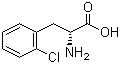 structure of CAS# 80126-50-7, 2-Chloro-D-phenylalanine