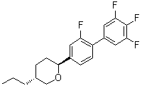 (2R,5S)-rel-四氢-5-丙基-2-(2,3',4',5'-四氟[1,1'-联苯]-4-基)-2H-吡喃分子结构 (CAS 801318-14-9)