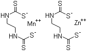 代森锰锌分子结构 (CAS 8018-01-7)