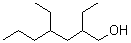 2,4-二乙基-1-庚醇分子结构 (CAS 80192-55-8)