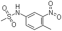 structure of CAS# 80259-08-1, N-(4-Methyl-3-nitrophenyl)methanesulfonamide
