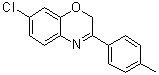 structure of CAS# 80306-38-3, 7-Chloro-3-(4-methylphenyl)-2H-1,4-benzoxazine