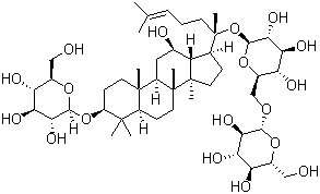 structure of CAS# 80321-69-3, Gypenoside XVII