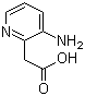 structure of CAS# 80352-63-2, 3-Amino-2-pyridineacetic acid