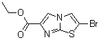 2-Bromoimidazo[2,1-b]thiazole-6-carboxylic acid ethyl ester molecular structure (CAS 80353-98-6)