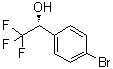 (R)-1-(4-Bromophenyl)-2,2,2-trifluoroethanol molecular structure (CAS 80418-12-8)