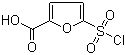 CAS 登录号：80466-76-8, 5-磺酰氯呋喃-2-甲酸