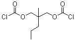 CAS 登录号：80471-57-4, 氯甲酸 2-甲基-2-丙基-1,3-丙烷二基酯