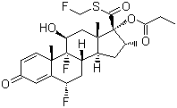structure of CAS# 80474-14-2, Fluticasone propionate
