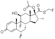 CAS 登录号：80474-24-4, 氟替卡松乙酸酯
