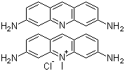 structure of CAS# 8048-52-0, Acriflavine hydrochloride